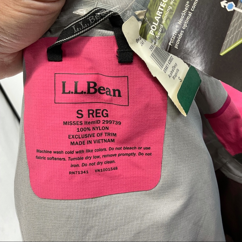 Womens Small LL.Bean Polartec Water Proof Jacket NWT - Picture 6 of 7